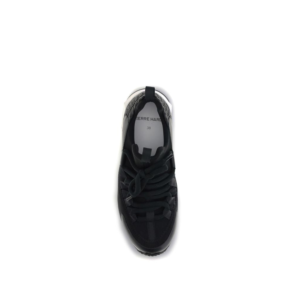 Pierre Hardy Black Neoprene Athletic Sneakers