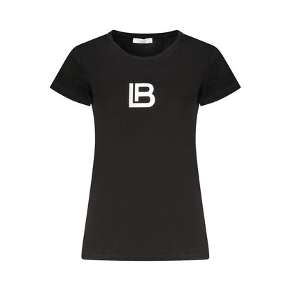 Laura Biagiotti Black Cotton Women Intimate T-Shirt