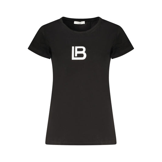 Laura Biagiotti Black Cotton Women Intimate T-Shirt