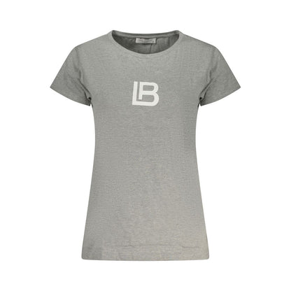 Laura Biagiotti Gray Cotton Women Intimate T-Shirt