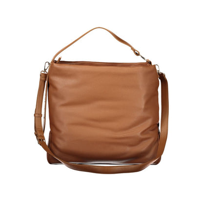 Mario Valentino Brown Polyurethane Women's Bag