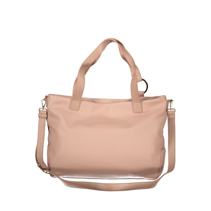 Valentino Pink Polyethylene Handbag