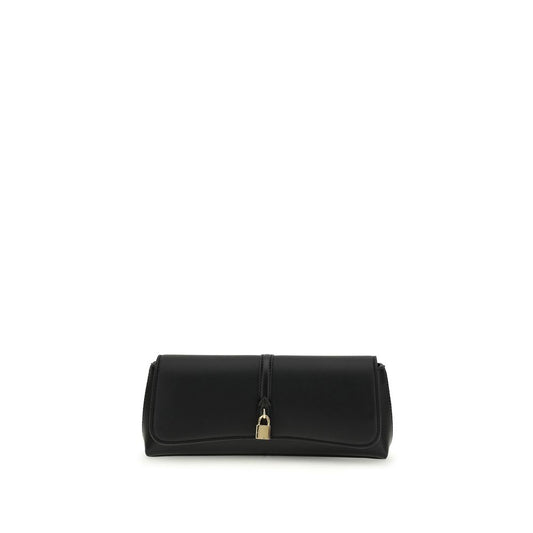 Stella McCartney Black Hemp Clutch Bag