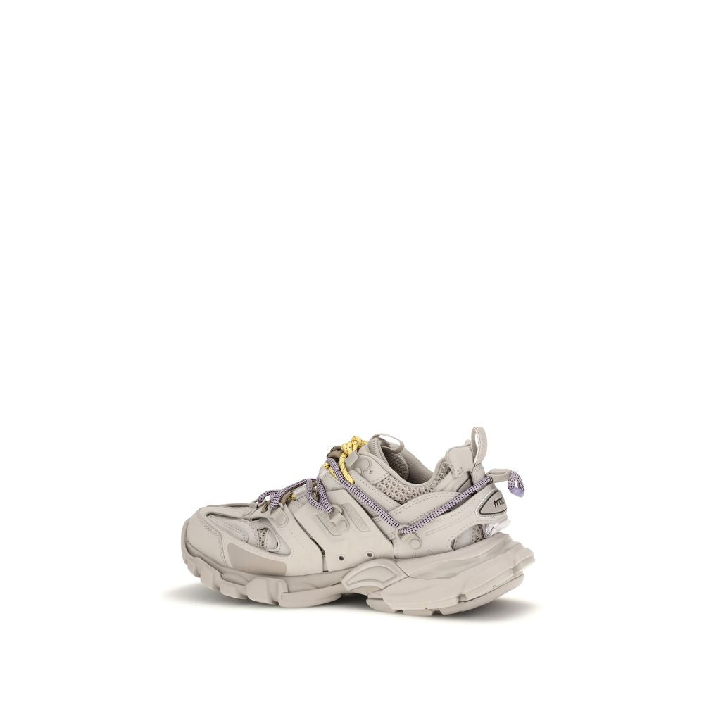 Sneakers sportive Balenciaga in poliestere grigio