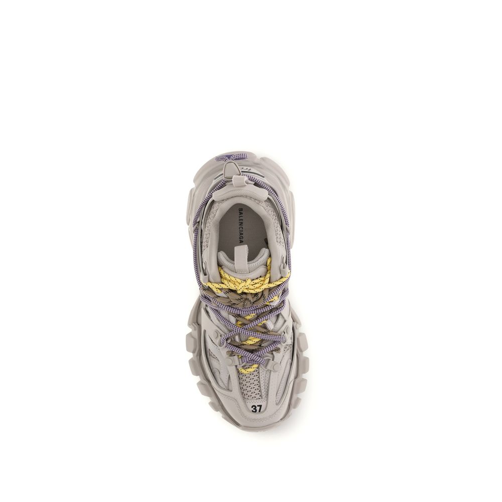 Sneakers sportive Balenciaga in poliestere grigio
