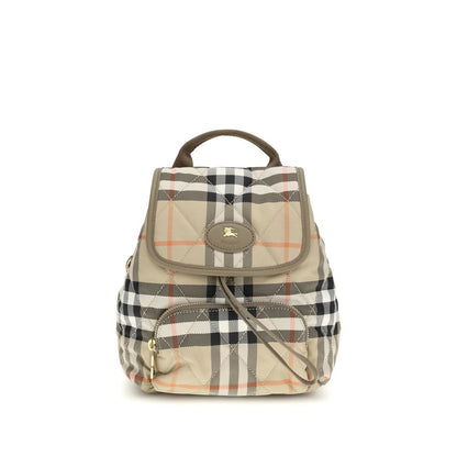 Burberry Beige Polyamide Backpack
