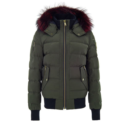 Moose Knuckles Green Cotton Bomber