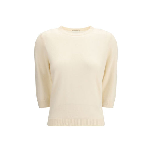 Maglione in cashmere beige Allude