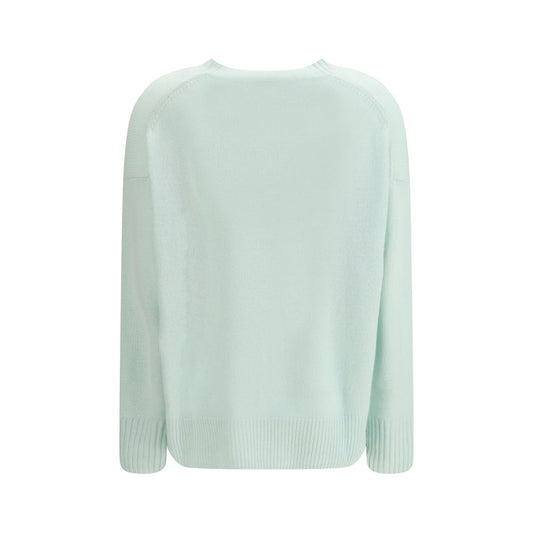 Maglione in cashmere blu Allude