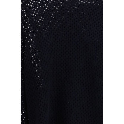 Felpa in pile di lana blu Allude