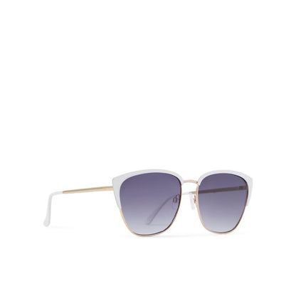 ALDO White Polycarbonate Sunglasses