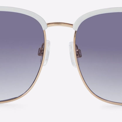 ALDO White Polycarbonate Sunglasses