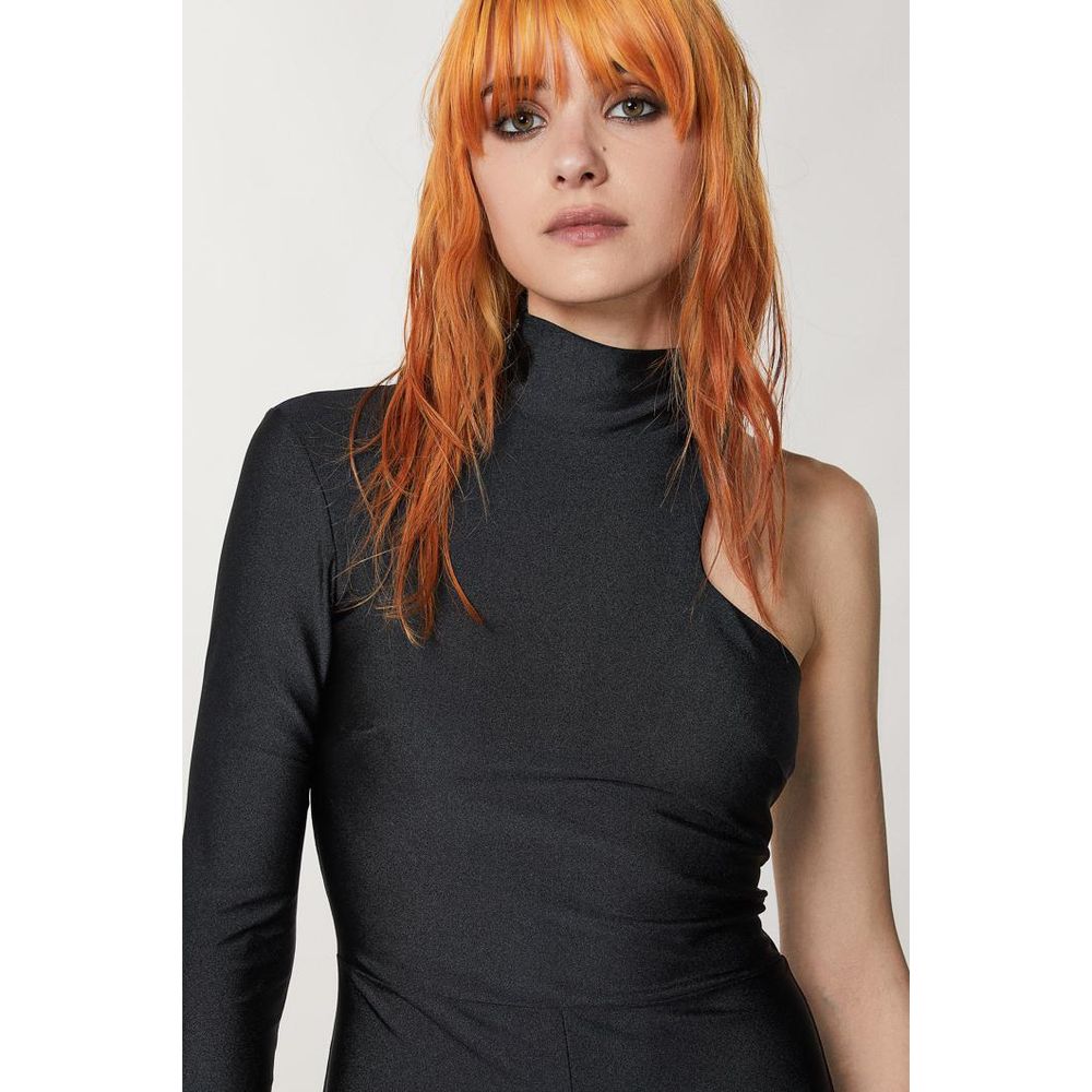 Patrizia Pepe Black Polyamide Jumpsuit