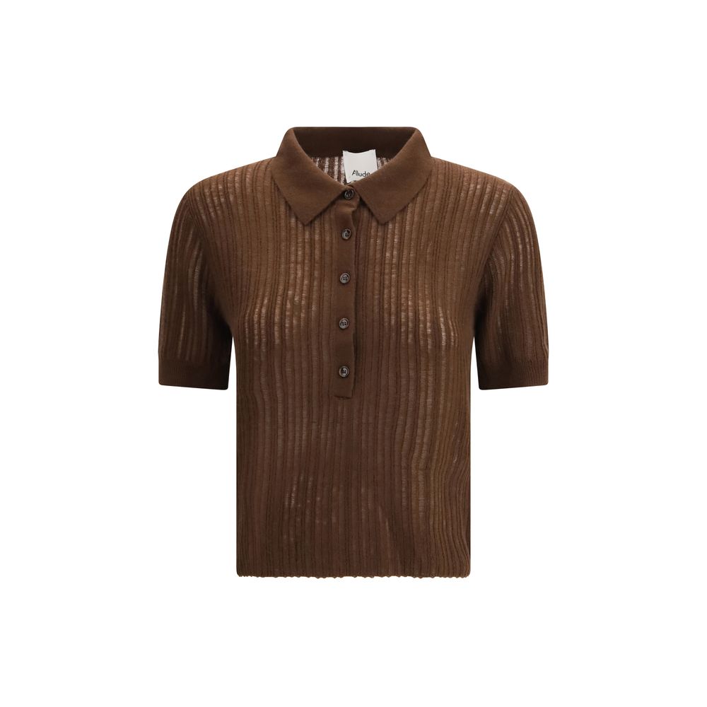 Felpa Allude in cashmere marrone