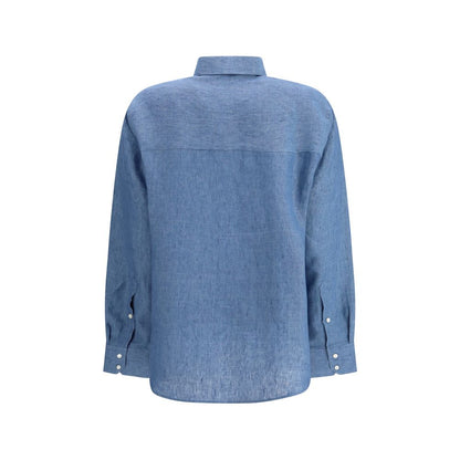 Rohe Blue Denim Shirt
