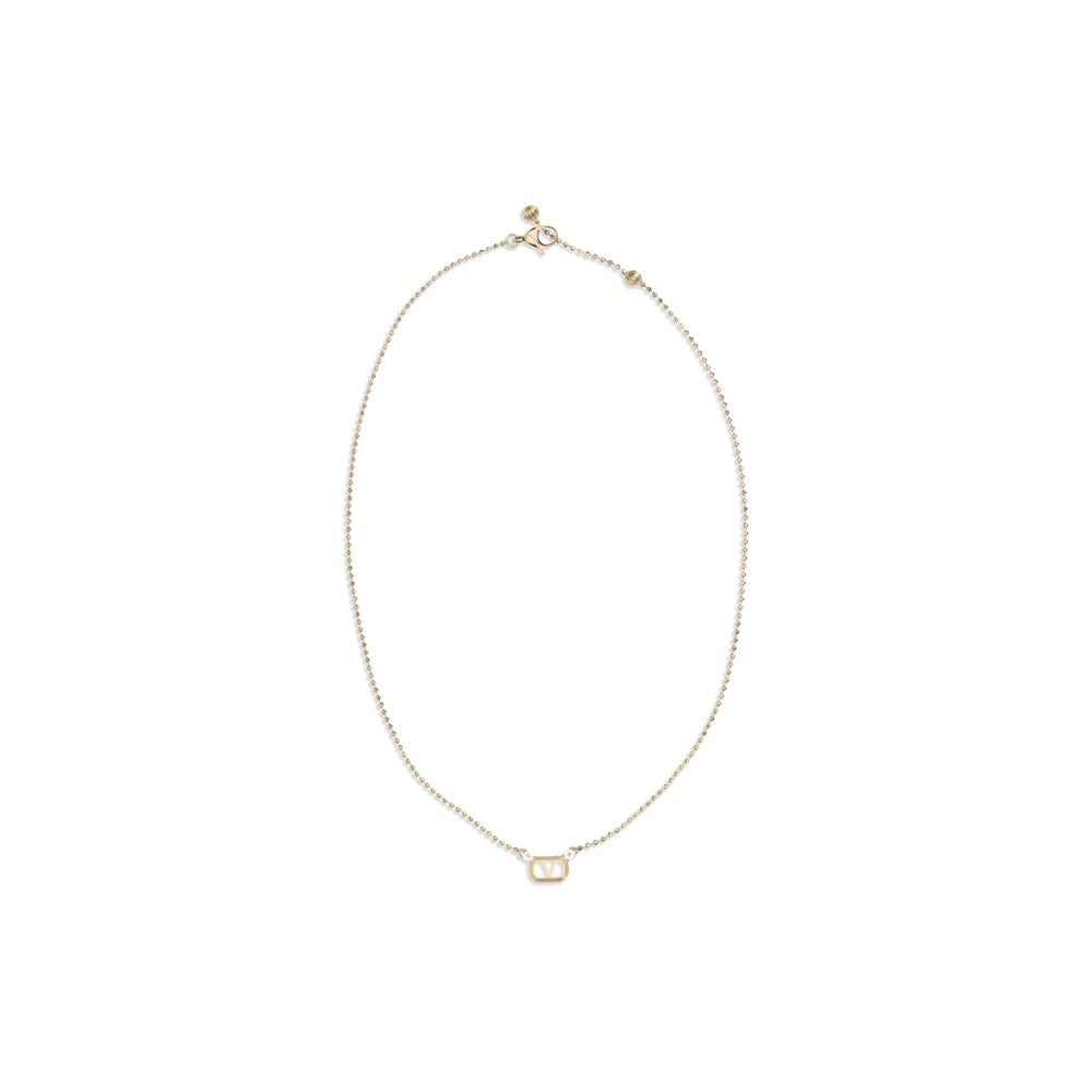 Valentino Garavani Gold Metal Necklace