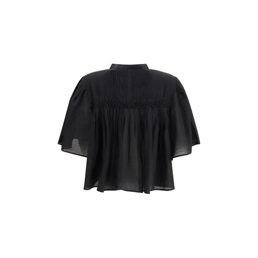 Marant Etoile Black Cotton Blouse