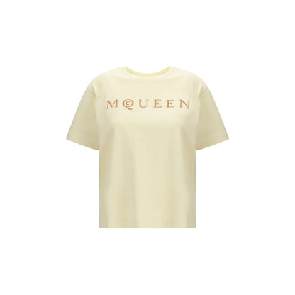 Alexander McQueen Bicolor Cotton T-Shirt