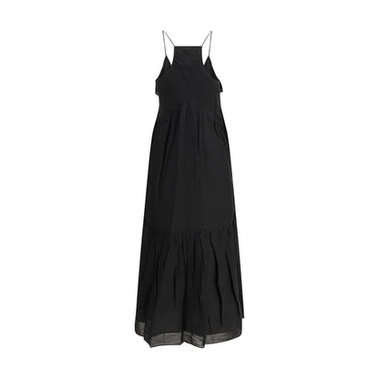 Marant Etoile Black Cotton Casual Dress