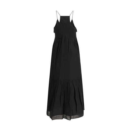 Marant Etoile Black Cotton Casual Dress