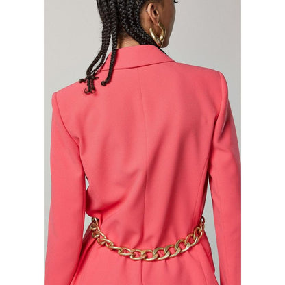 Patrizia Pepe Red Polyester Blazer