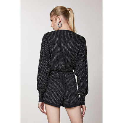 Patrizia Pepe Black Polyester Jumpsuit