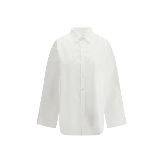 Camicia in cotone bianco Balenciaga