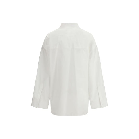 Camicia in cotone bianco Balenciaga
