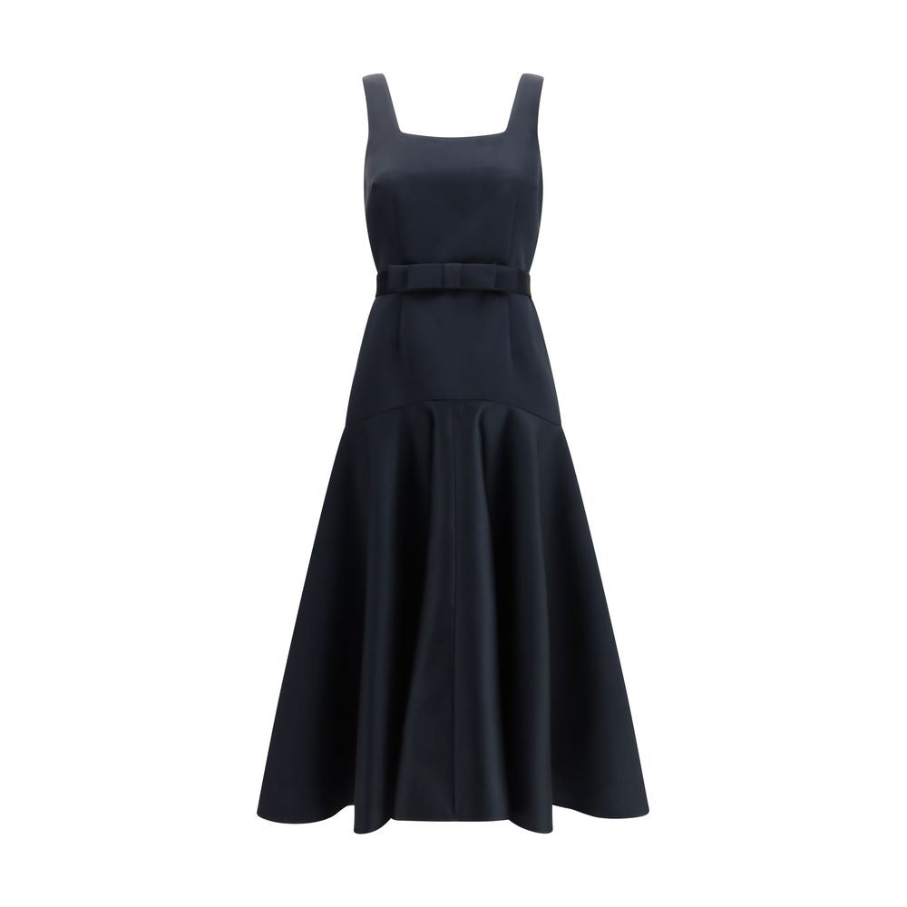 P.A.R.O.S.H. Blue Polyester Casual Dress