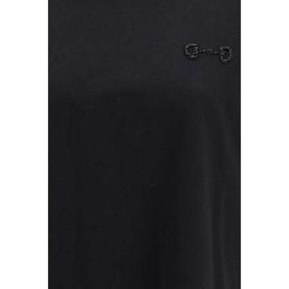 Maglietta Gucci in cotone nero