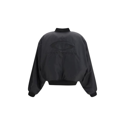 Bomber Balenciaga in poliammide nero