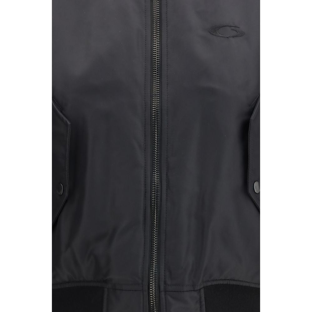 Bomber Balenciaga in poliammide nero