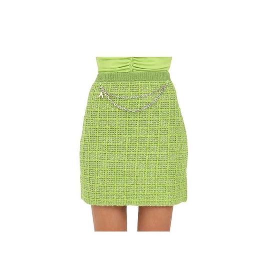 Patrizia Pepe Multicolor Cotton Mini Skirt