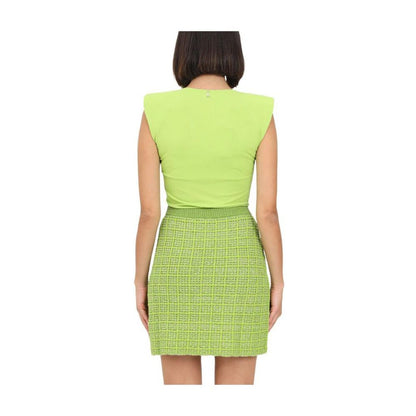 Patrizia Pepe Multicolor Cotton Mini Skirt