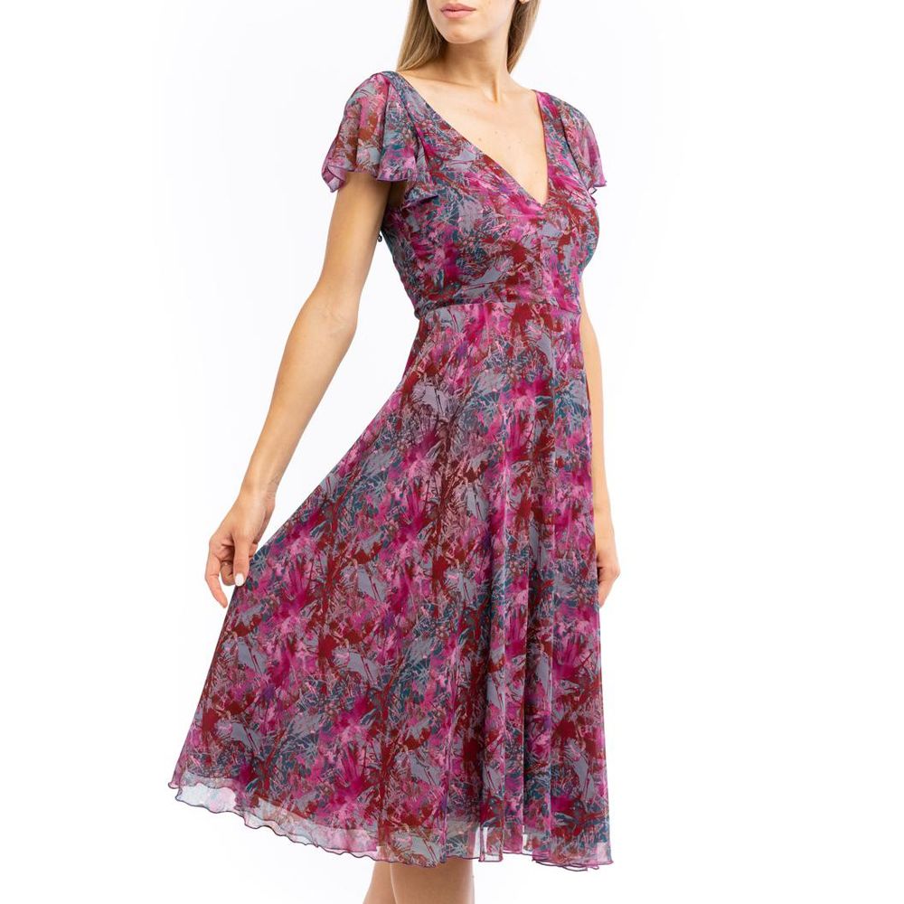 Patrizia Pepe Purple Polyester Casual Dress