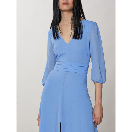Patrizia Pepe Blue Polyester Casual Dress