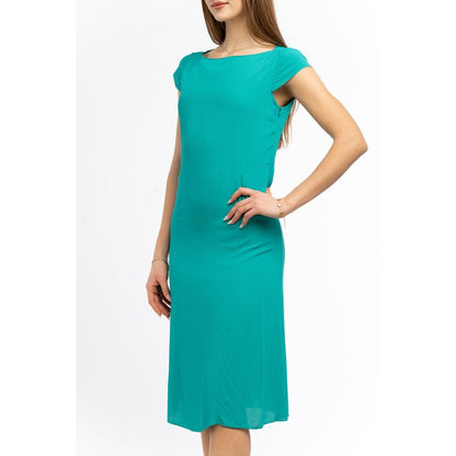 Patrizia Pepe Green Viscose Casual Dress