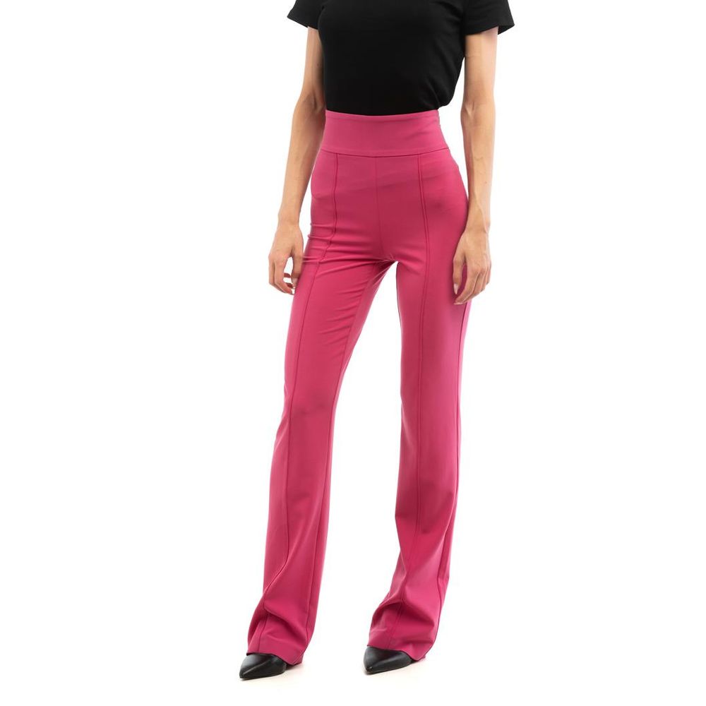 Patrizia Pepe Fuchsia Polyester Casual Pants