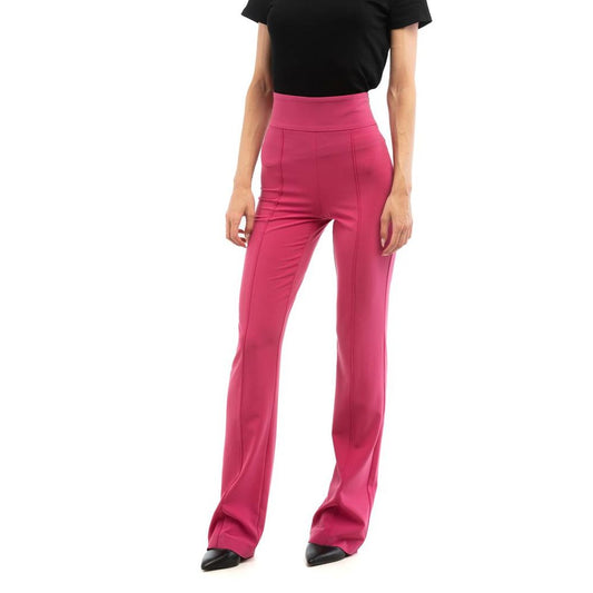Patrizia Pepe Fuchsia Polyester Casual Pants