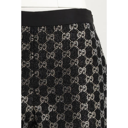 Pantaloncini Gucci in viscosa nera