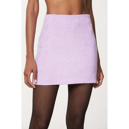 Patrizia Pepe Purple Polyester Mini Skirt