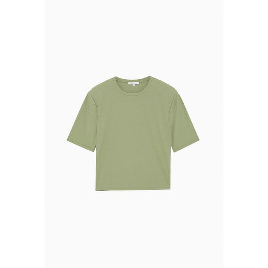 Patrizia Pepe Green Nylon T-Shirt