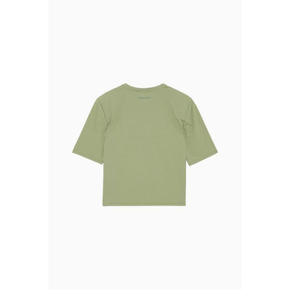 Patrizia Pepe Green Nylon T-Shirt