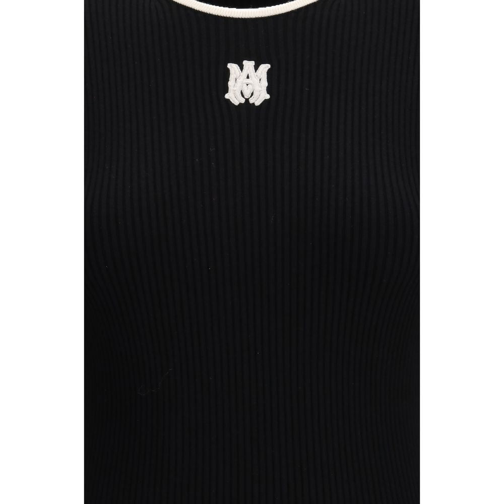 Abito casual in viscosa nera Amiri