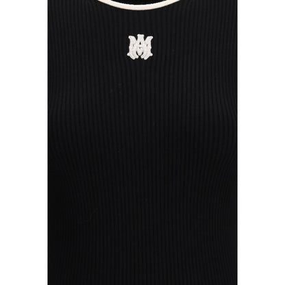 Abito casual in viscosa nera Amiri