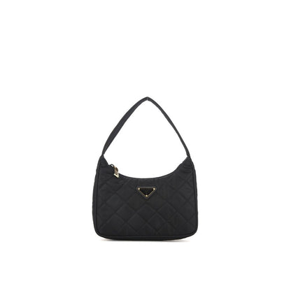 Borsa a tracolla Prada in nylon nero