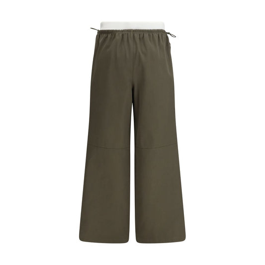 Pantaloni casual in cotone bicolore Alexander Wang