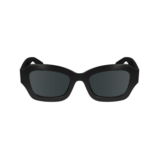 Occhiali da sole Longchamp in acetato nero