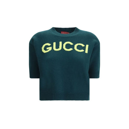 Top in lana bicolore Gucci