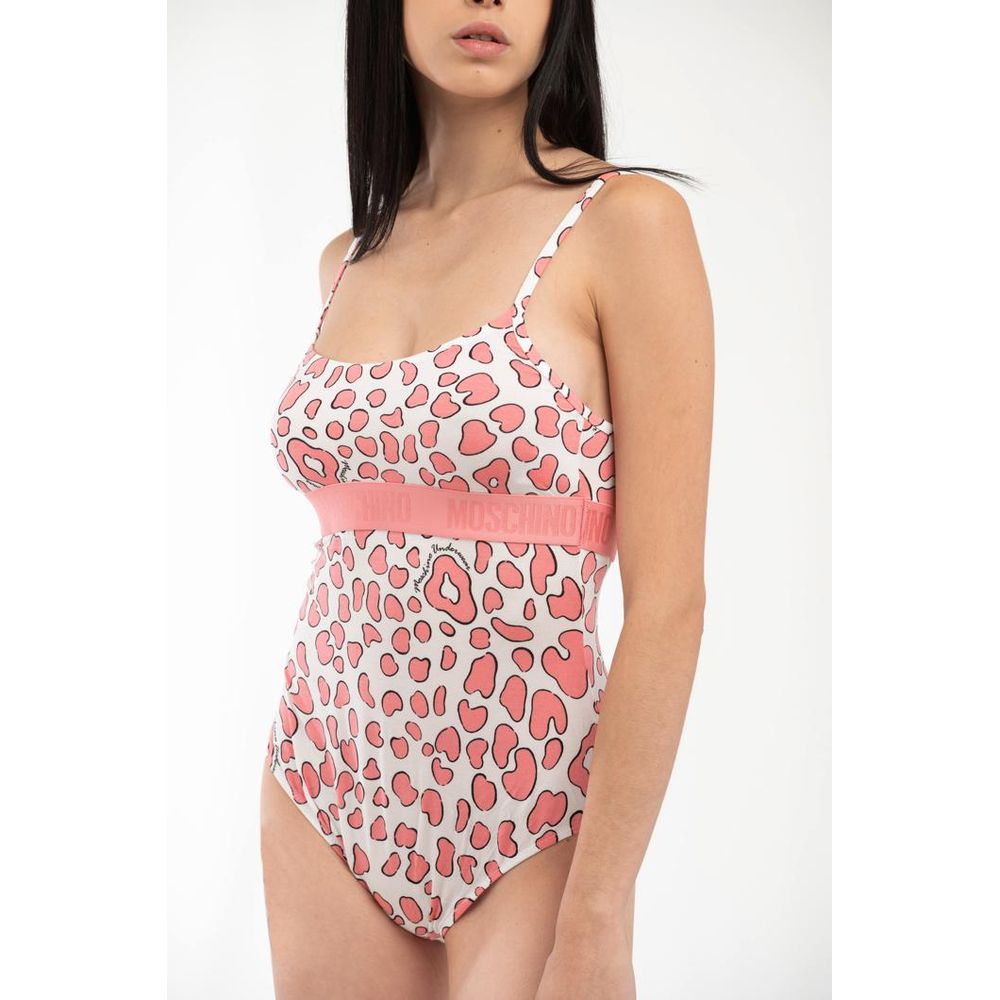 Moschino Pink Modal Bodysuit